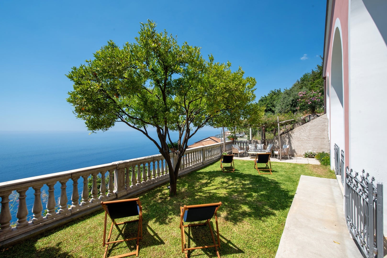 Belvedere Amodeo La Villa, giardino privato